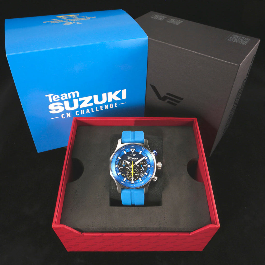 Team SUZUKI CN CHALLENGEコラボウオッチ 200本限定】SUZUKI ×VOSTOK