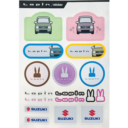 ステッカーシート ラパン