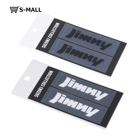 転写ステッカー JIMNY 2枚組【ホワイト/ブラック】