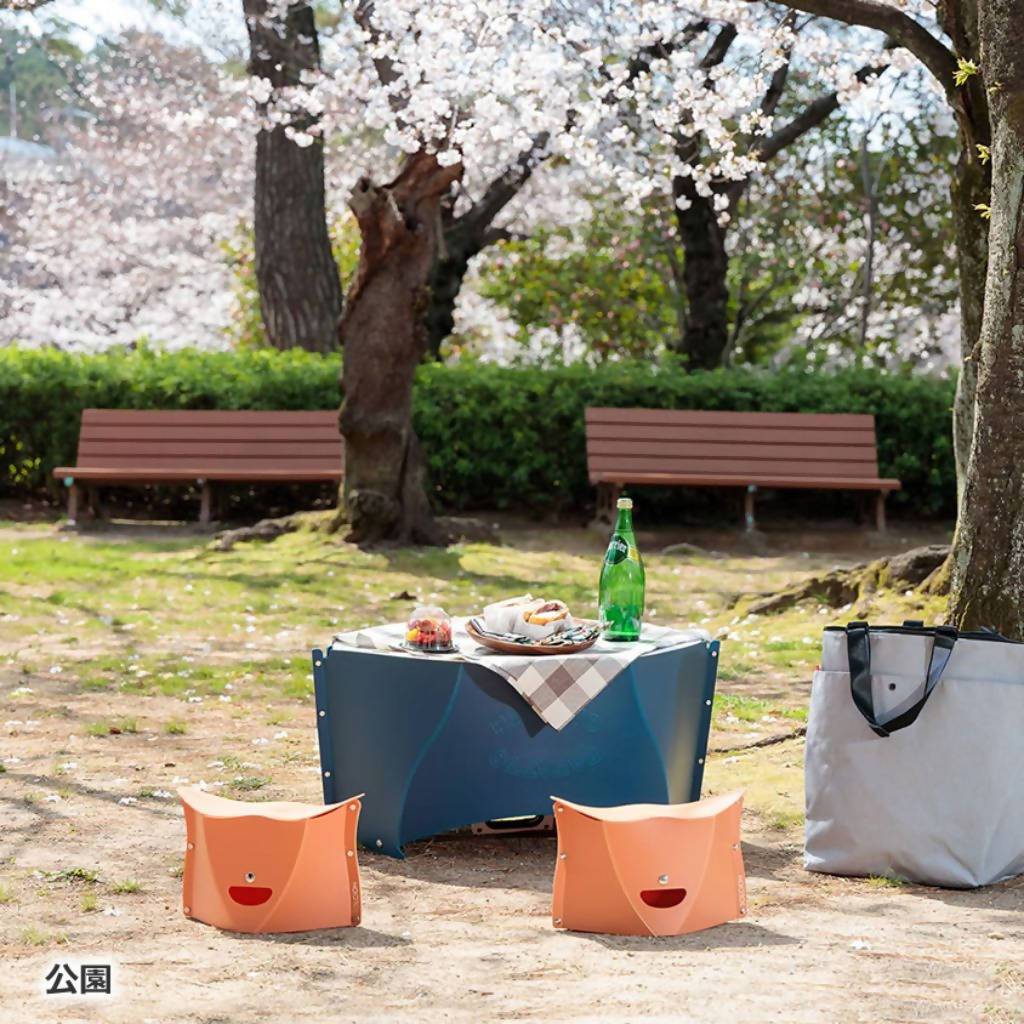 SUZUKI 折りたたみイス【耐荷重 100kg】