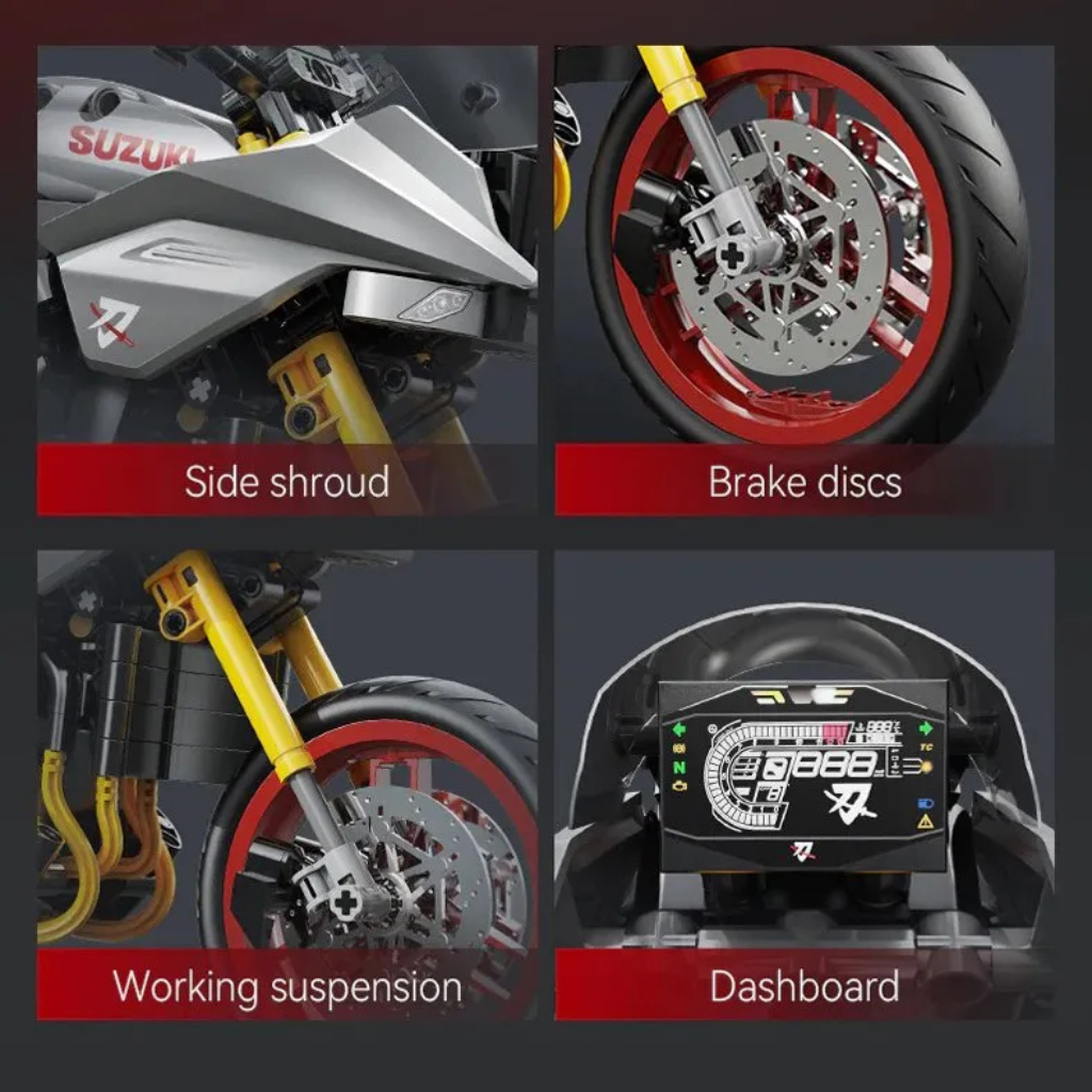 CaDA ブロック 1/6サイズ SUZUKI KATANA スズキ カタナ 2022 (1104