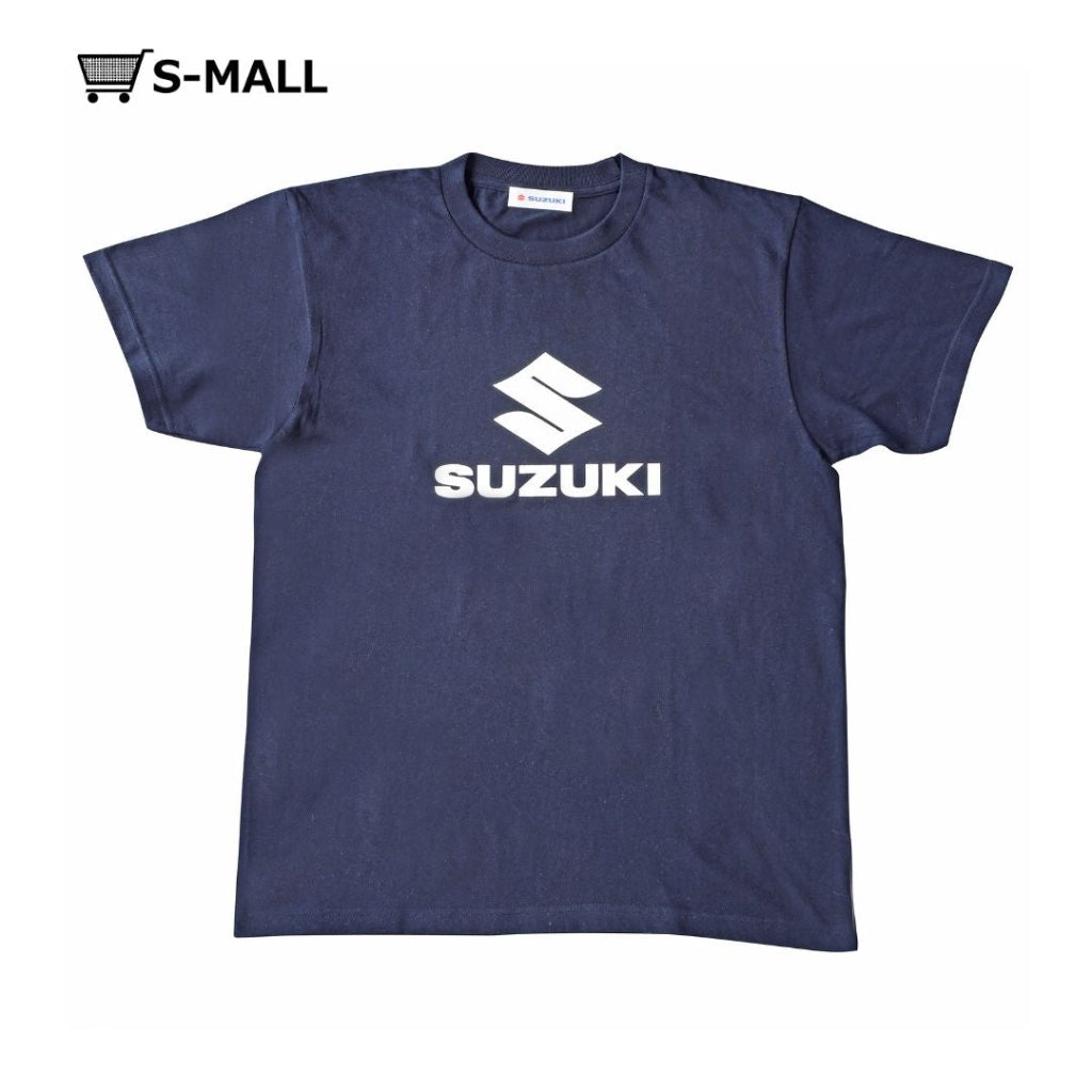 Tシャツ　S SUZUKIロゴ　ネイビー