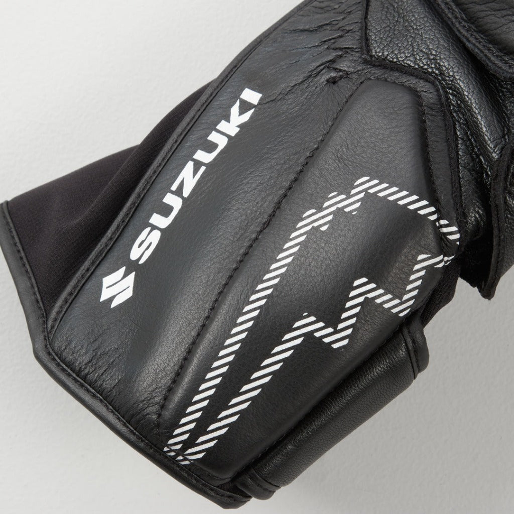 SUZUKI×KUSHITANI コラボ ヴァーシティウインターグローブ【ブラック】