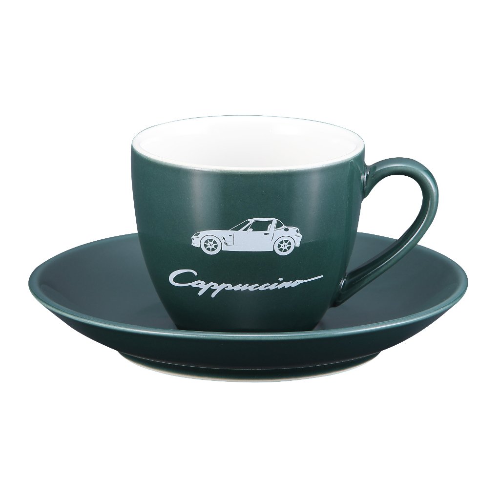 ジジ　フィギア　コーヒーカップ 　カプチーノ カプチーノ カップ/ソーサーセット【グリーン】 – オートリメッサ S-MALL