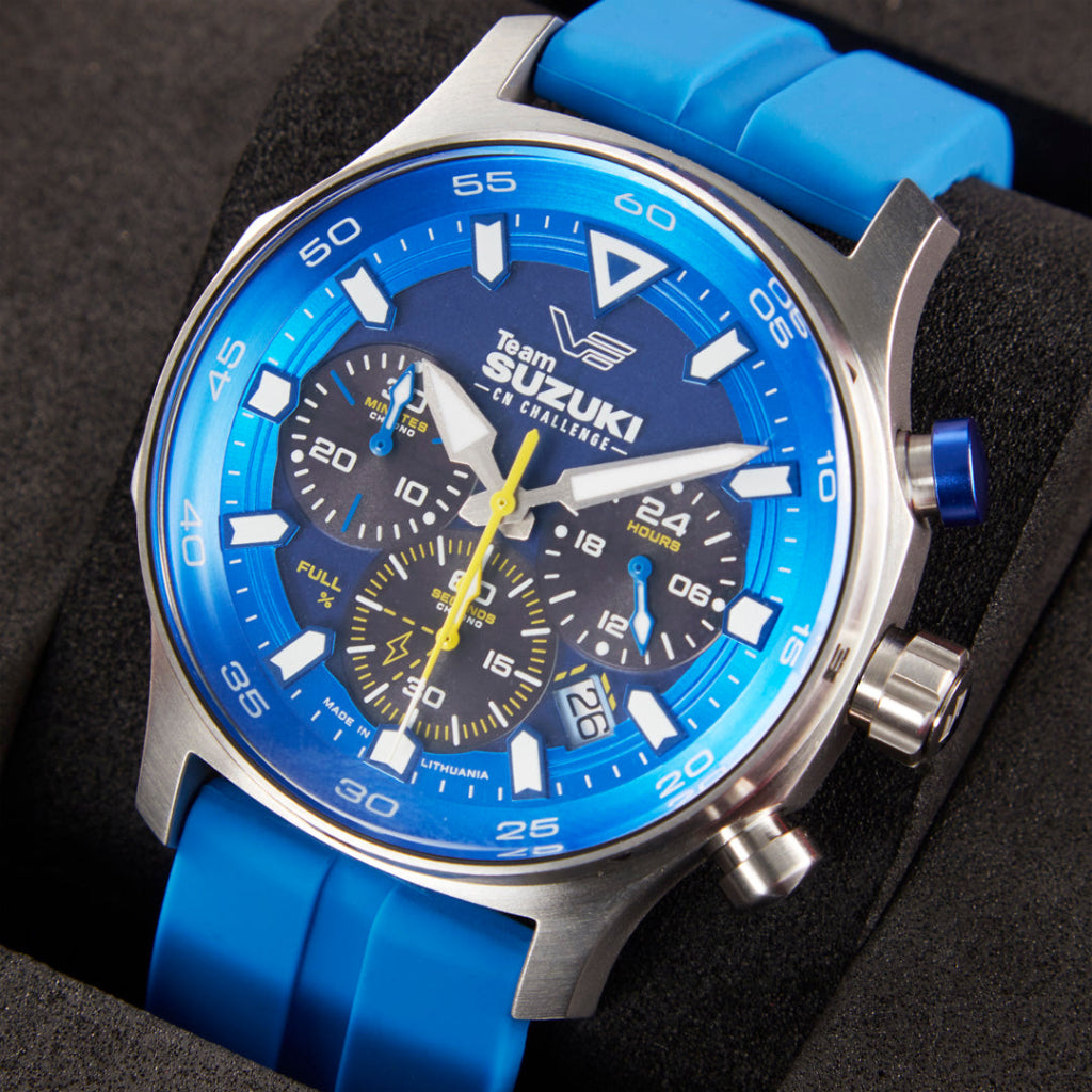 【Team SUZUKI CN CHALLENGEコラボウオッチ　200本限定】SUZUKI ×VOSTOK EUROPE CN CHALLENGE コラボウォッチ【特別商品】
