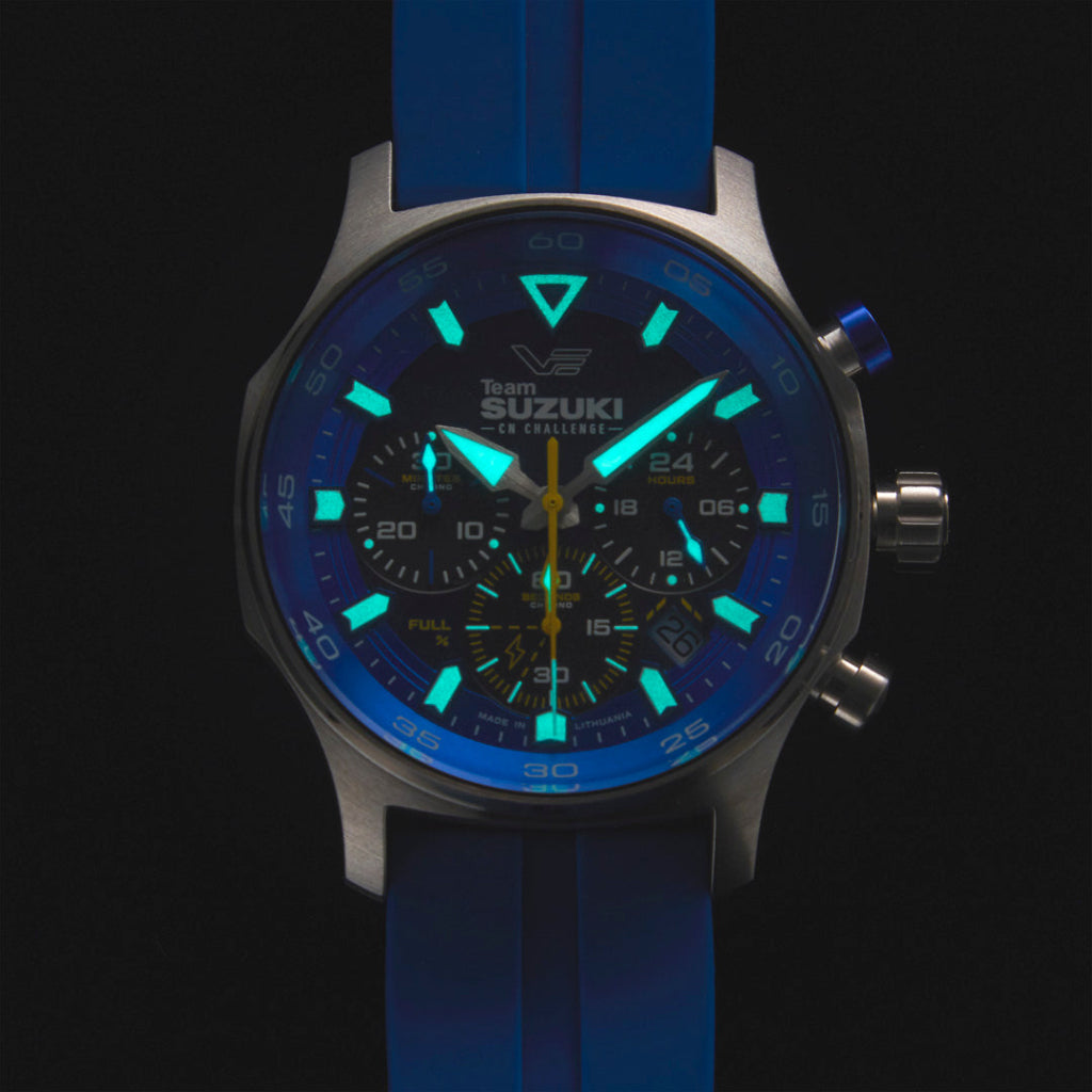 Team SUZUKI CN CHALLENGEコラボウオッチ 200本限定】SUZUKI ×VOSTOK