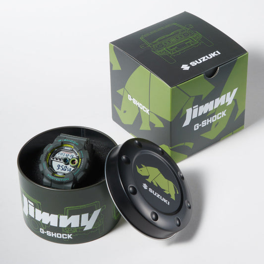 【S-MALL4周年　二次募集販売　1,000個限定】【特別商品】SUZUKI JIMNY×CASIO G-SHOCK GD-100コラボウォッチ サードエディション