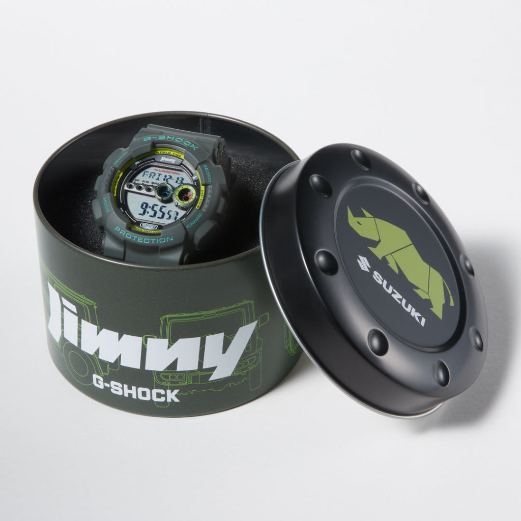 【S-MALL4周年　二次募集販売　1,000個限定】【特別商品】SUZUKI JIMNY×CASIO G-SHOCK GD-100コラボウォッチ サードエディション