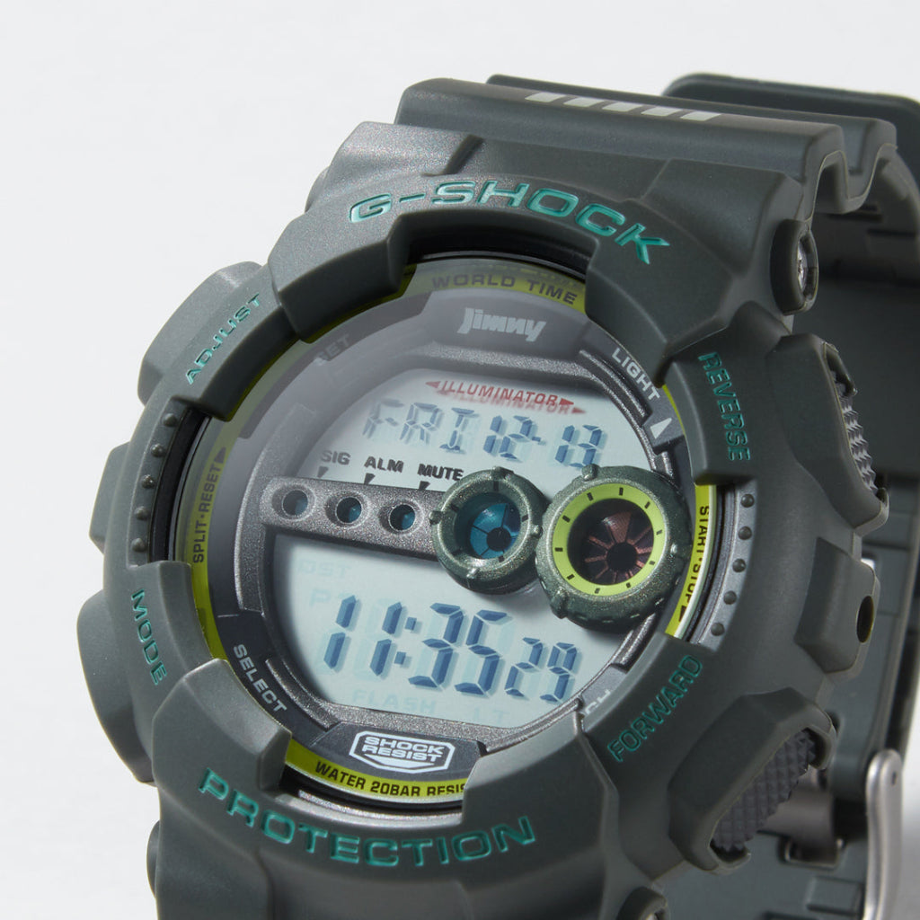 【S-MALL4周年　二次募集販売　1,000個限定】【特別商品】SUZUKI JIMNY×CASIO G-SHOCK GD-100コラボウォッチ サードエディション