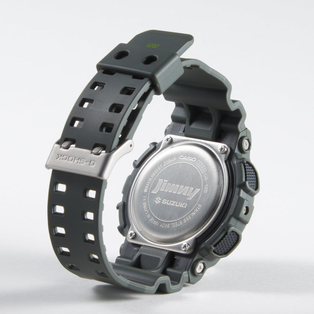 【S-MALL4周年　二次募集販売　1,000個限定】【特別商品】SUZUKI JIMNY×CASIO G-SHOCK GD-100コラボウォッチ サードエディション