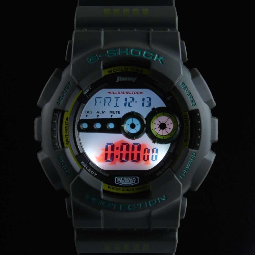 【S-MALL4周年　二次募集販売　1,000個限定】【特別商品】SUZUKI JIMNY×CASIO G-SHOCK GD-100コラボウォッチ サードエディション
