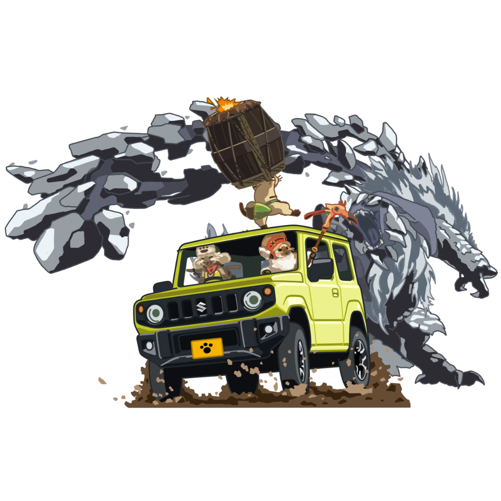 SUZUKI×MONSTER HUNTER WILDS コラボ アクリルスタンド JIMNY【特別