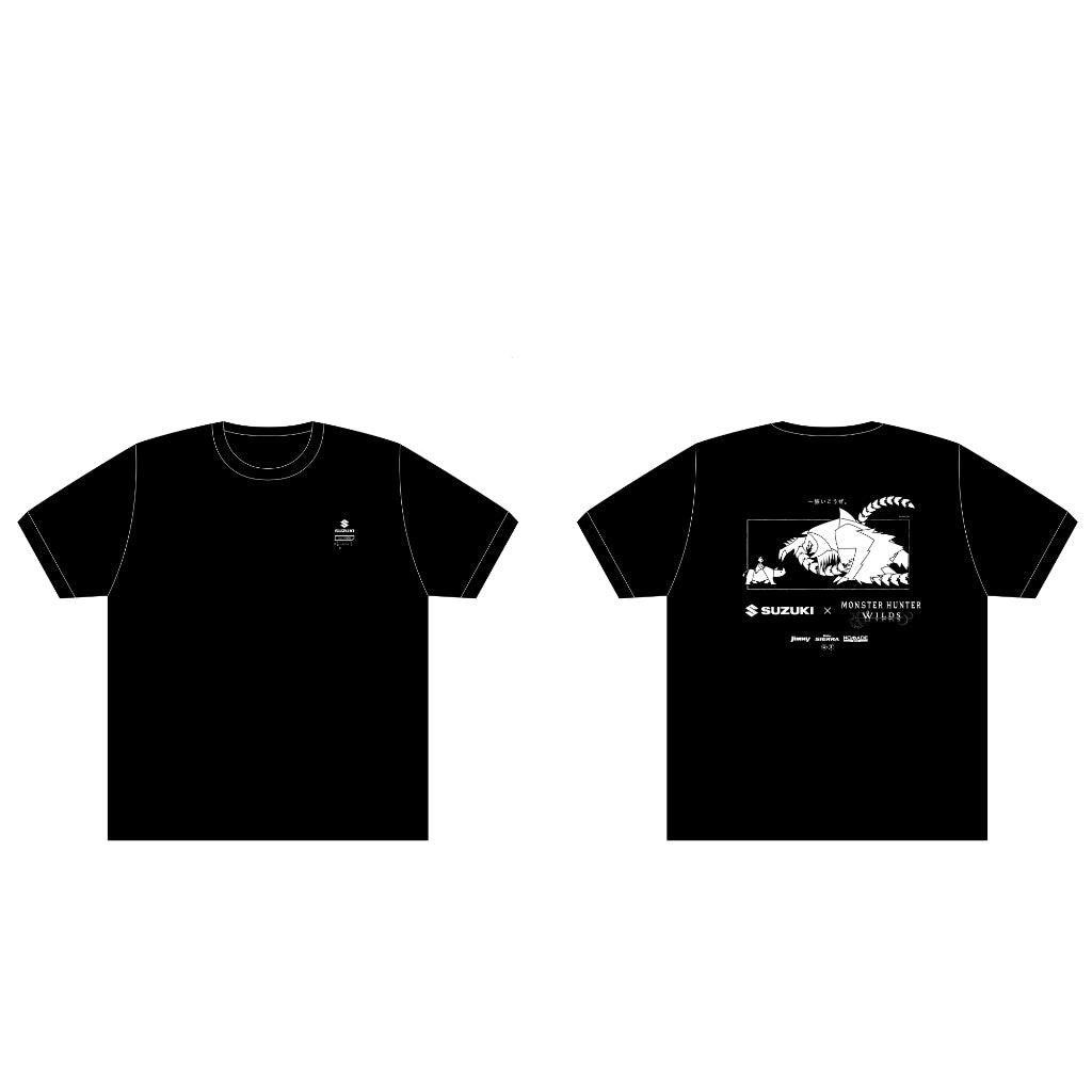 （Monster Hunter）』コラボレーションTシャツ　Ｌサイズ SUZUKI × MONSTER HUNTER WILDS コラボ Tシャツ ジムニー【特別商品