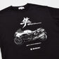 ジャパンモビリティショー2023オリジナルTシャツ　Hayabusa【ブラック】【アウトレット】