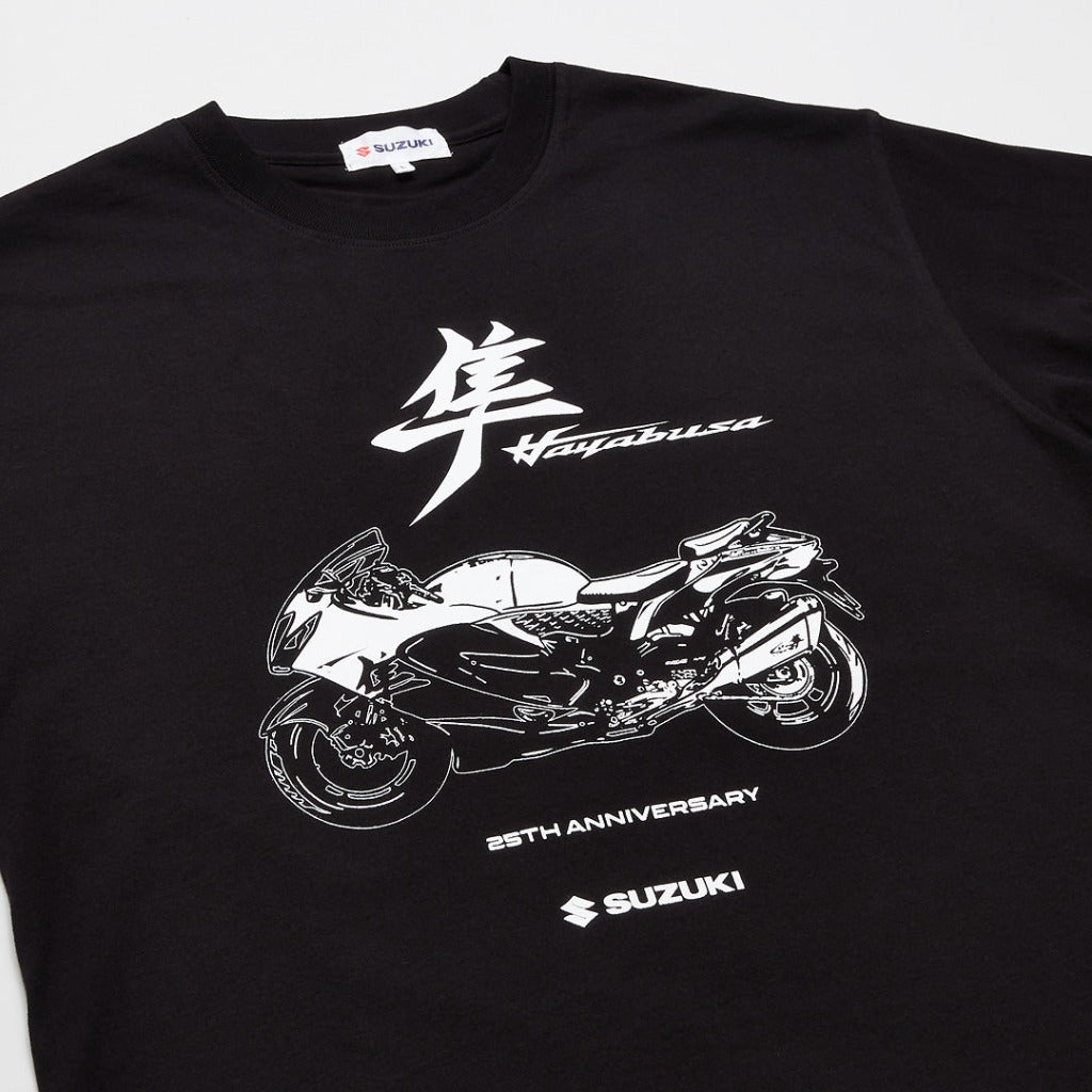ジャパンモビリティショー2023オリジナルTシャツ　Hayabusa【ブラック】【アウトレット】