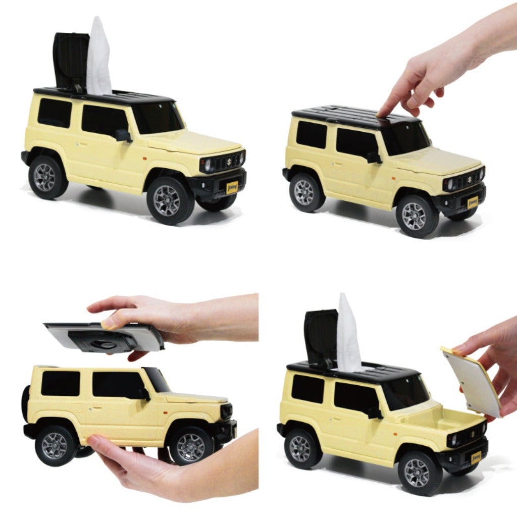ウェットティッシュケース スズキ ジムニー（軽自動車）【スズキライセンス商品】