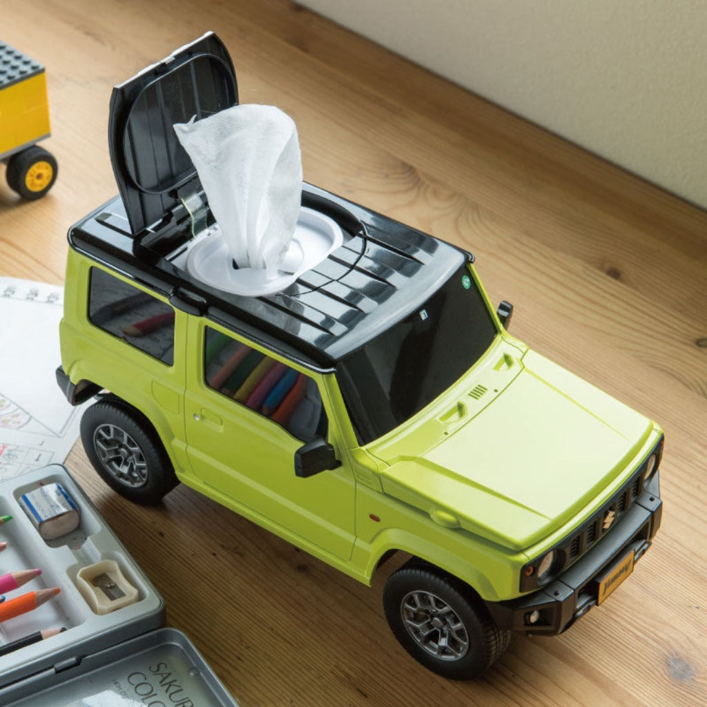 ウェットティッシュケース スズキ ジムニー（軽自動車）【スズキライセンス商品】