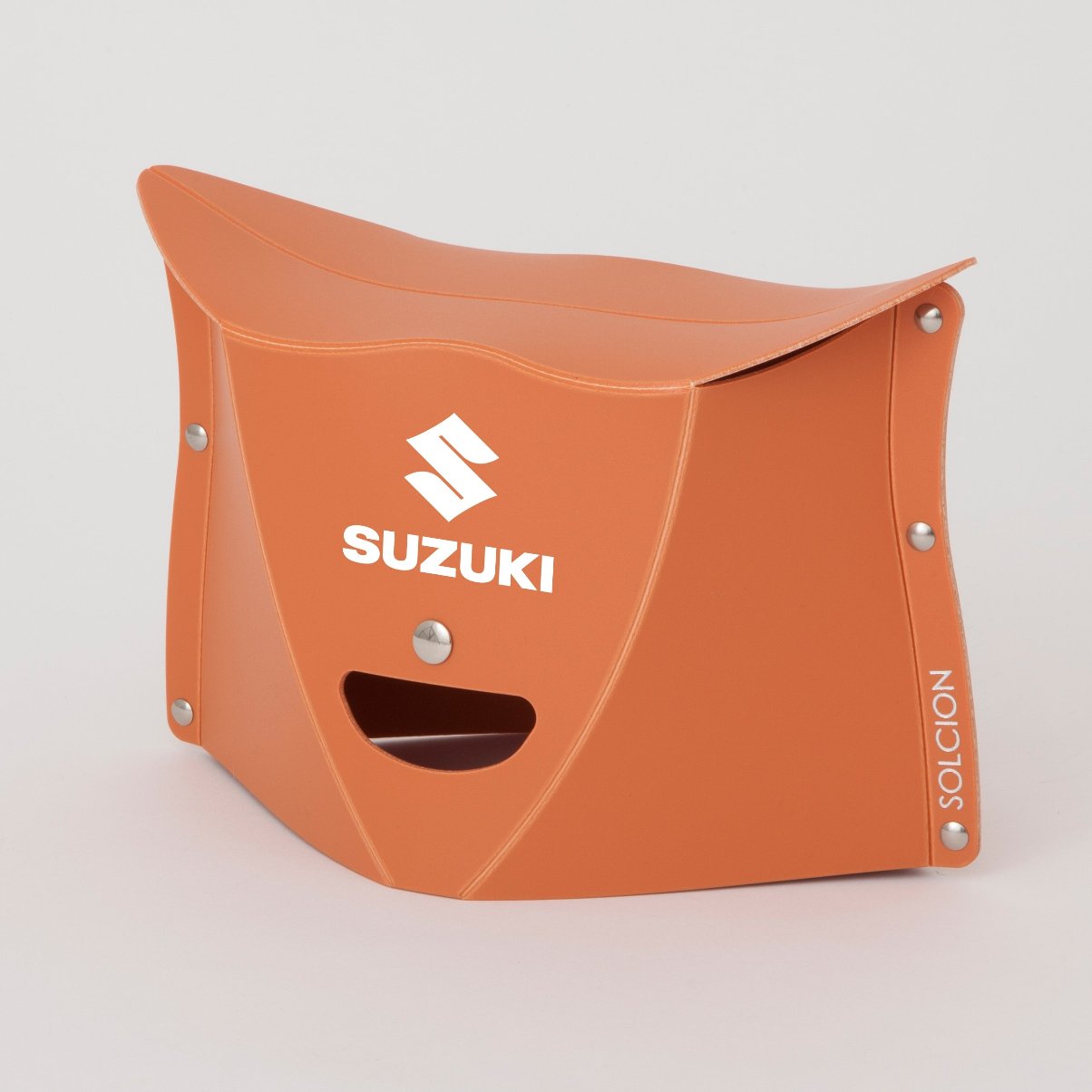 SUZUKI　折りたたみイス【耐荷重 100kg】