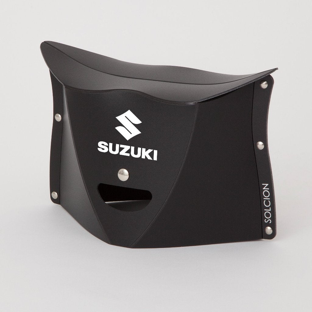 SUZUKI　折りたたみイス【耐荷重 100kg】