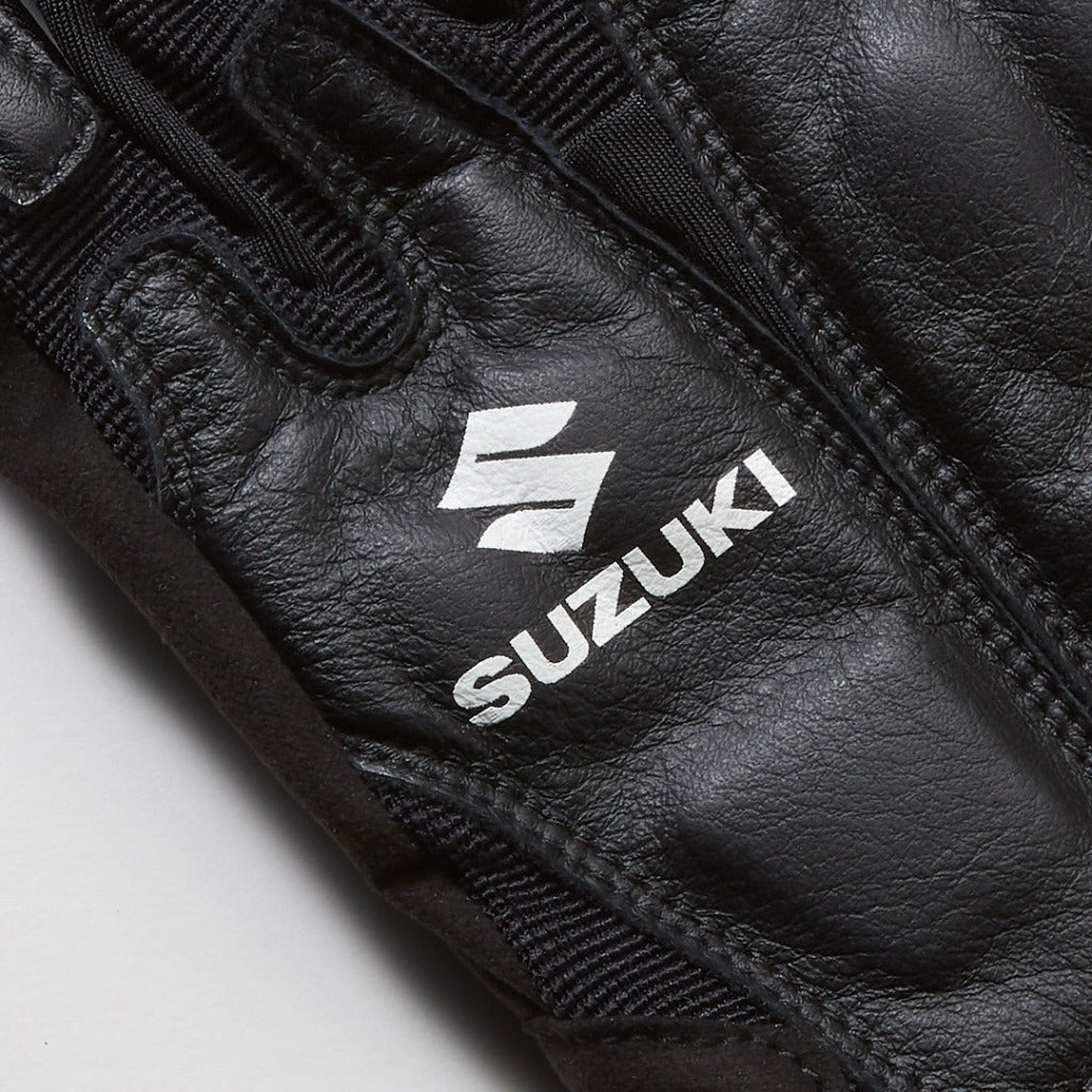 SUZUKI×KUSHITANI コラボ エアーコレクトグローブ【ブラック/ネイビー