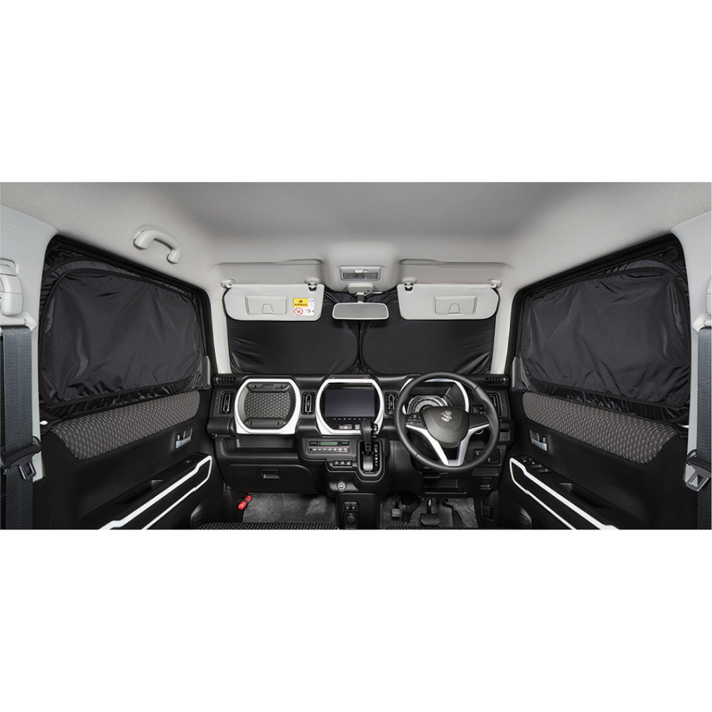 ハスラー 専用 プライバシーシェード 全窓対応 ハスラー】フロントプライバシーシェード（メッシュ付